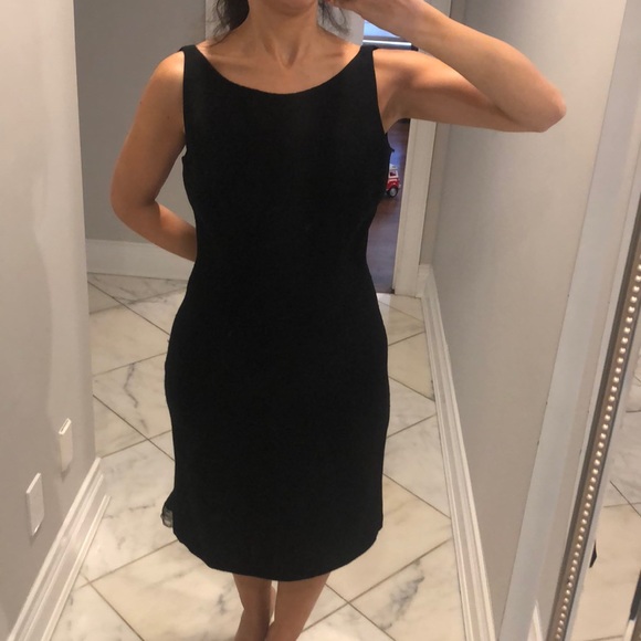 Moschino black wool dress, open back! - Picture 7 of 8